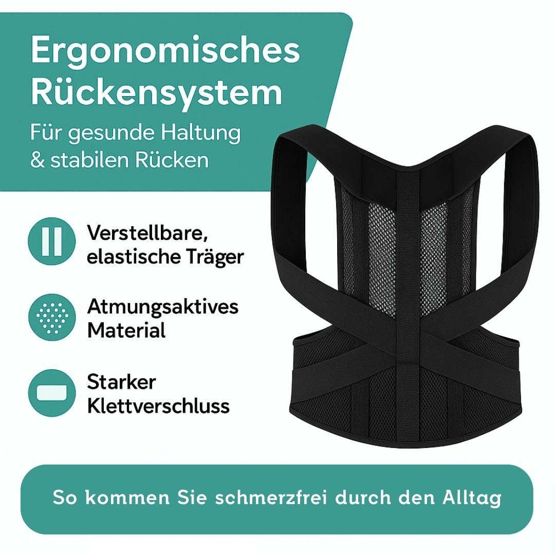 RückenKraft Pro - Rückenstützgurt